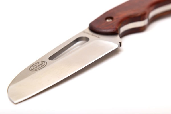Wood Handle Offshore System Rigging Knife (W100)