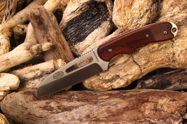 Wood Handle Offshore System Rigging Knife (W100)