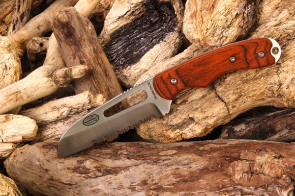 Pro Wood Handle Offshore System Rigging Knife(W100P)