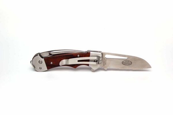 Wood Handle Captain Folder Pro Rigging Knife (WF300P)